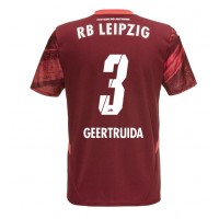 Camiseta RB Leipzig Lutsharel Geertruida #3 Visitante Equipación 2024-25 manga corta